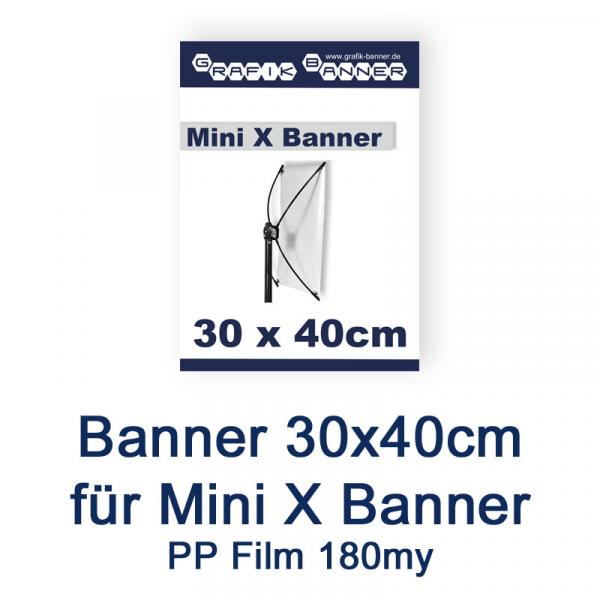 Bannerdruck 30x40cm